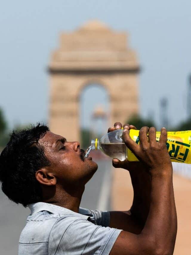 Delhi's heat vertical pics